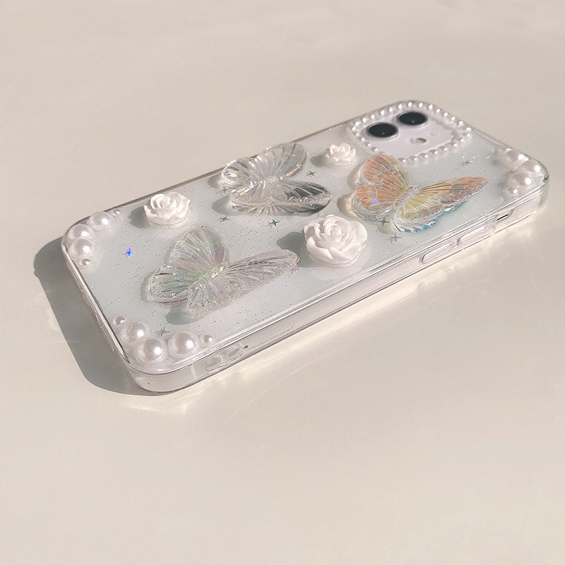 Clear Butterfly iPhone 11 Case