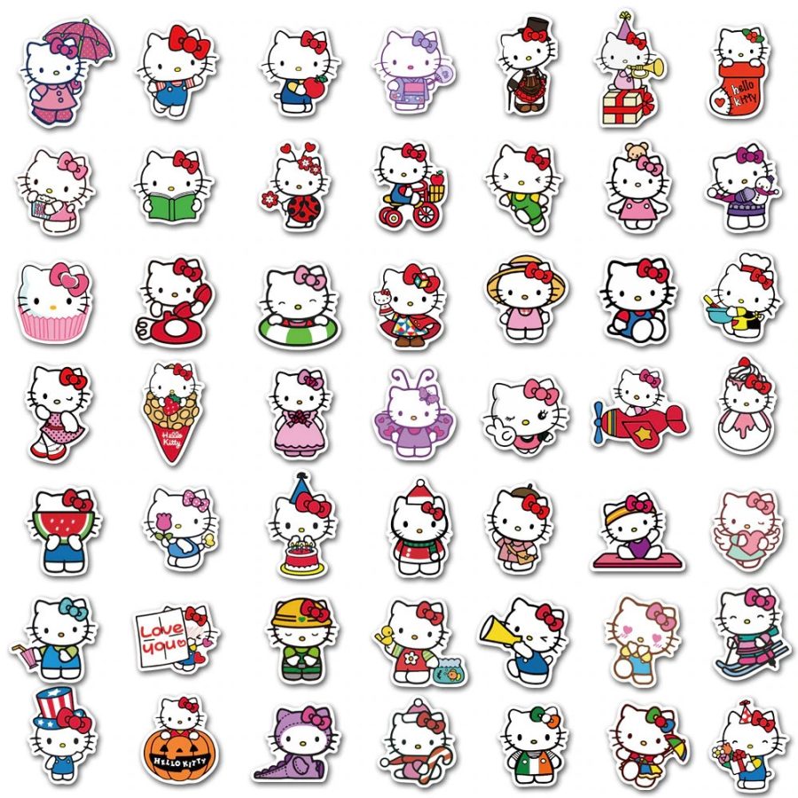 Hello Kitty Stickers Book