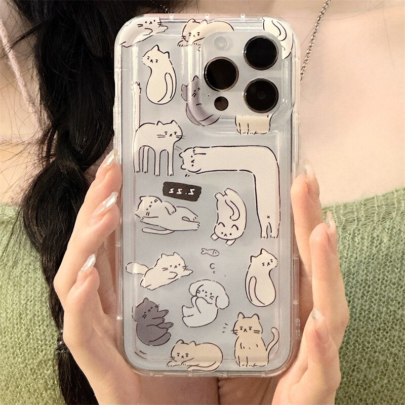 Cats Mood iPhone 13 Pro Max Case