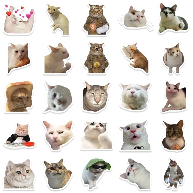 Cats Stickers - ZiCASE