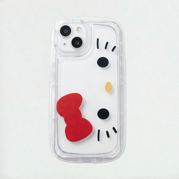 Hello Kitty Clear Phone Case for iPhone 15