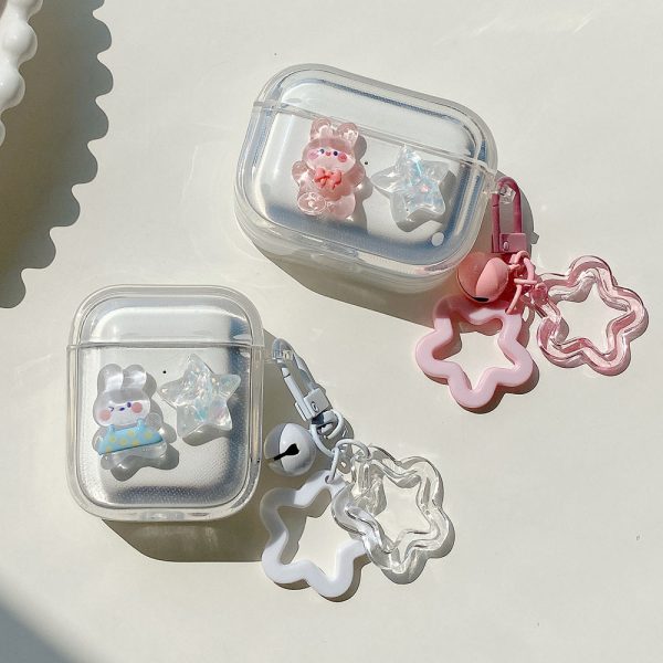 Crystal Bunny AirPods Case