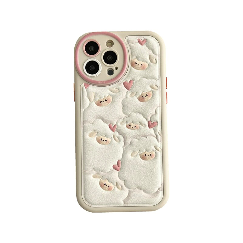 White Sheep iPhone 14 Pro Max Case