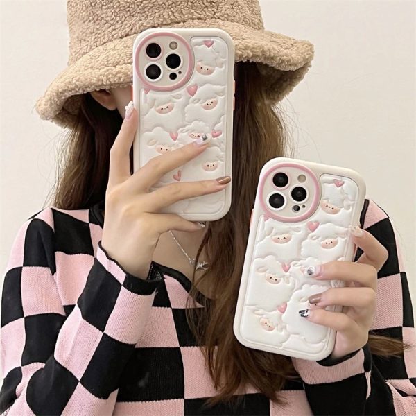 White Sheep iPhone Cases