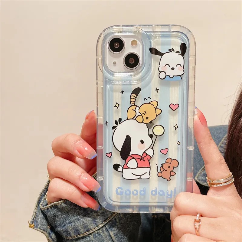 Clear Pochacco iPhone 13 Case