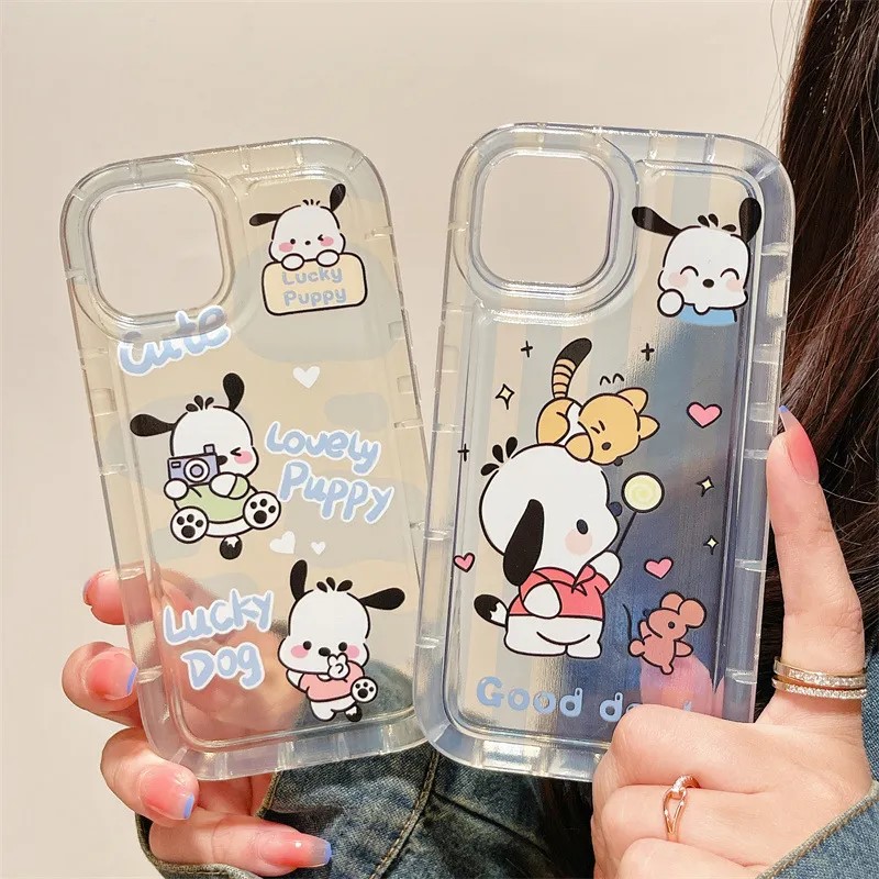 Clear Pochacco iPhone 12 Case