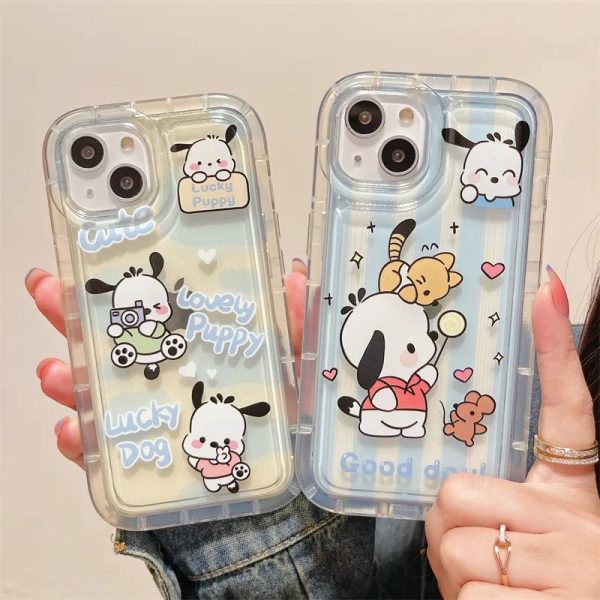Clear Pochacco iPhone Case