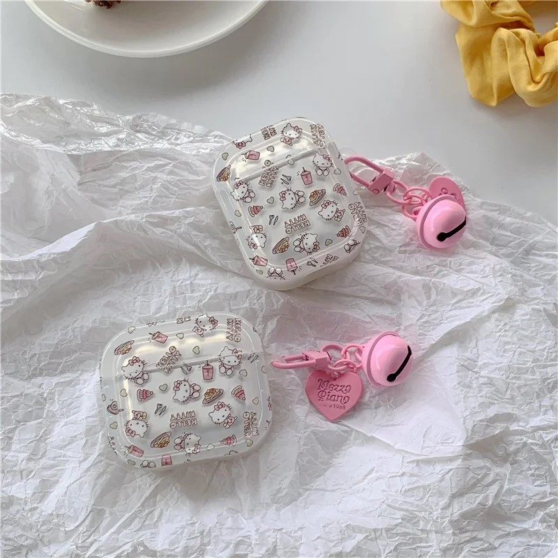 Hello Kitty Clear AirPod Cases