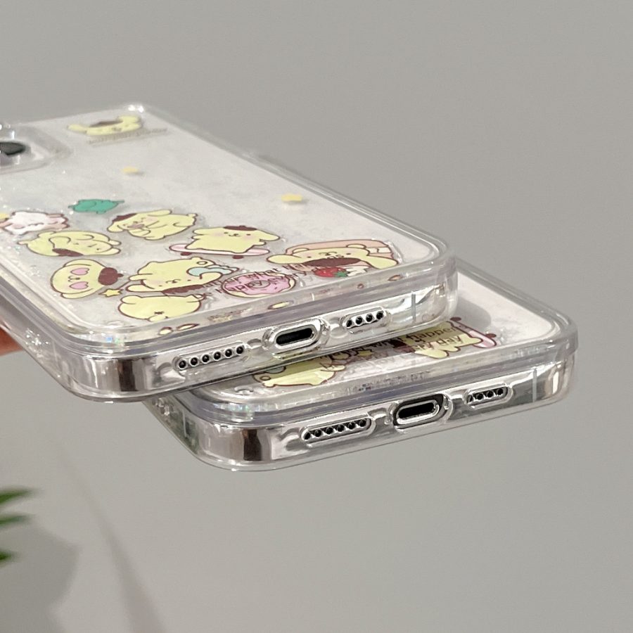 Pompompurin Glitter iPhone XR Case