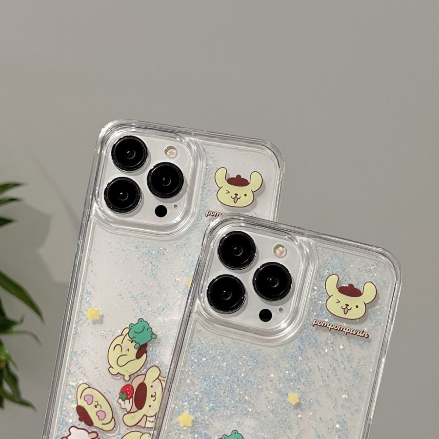 Pompompurin Glitter iPhone 13 Pro Max Case
