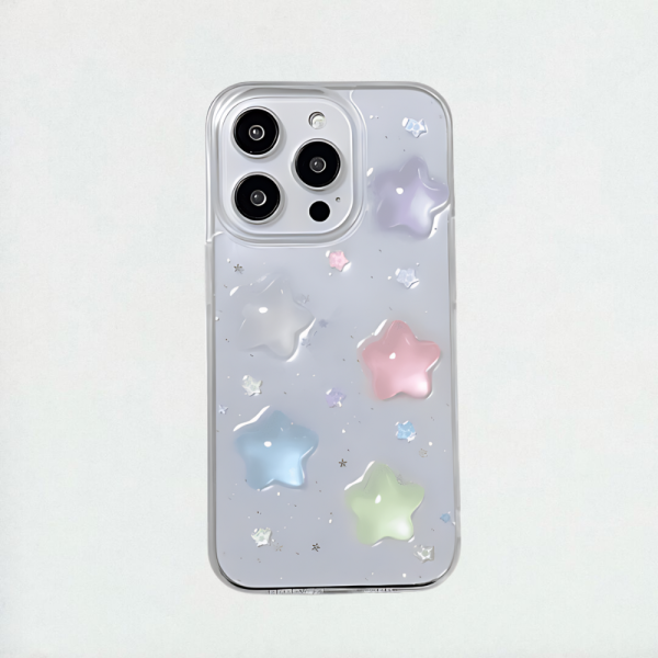 Colorful Stars iPhone 15 Pro Max Case