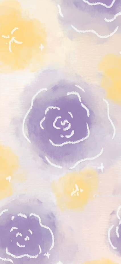 Purple Flower iPhone Wallpaper
