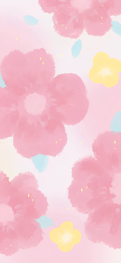 Pink Flower iPhone Wallpaper