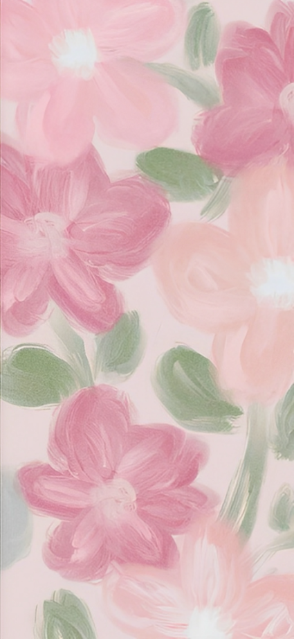 Watercolor Flower iPhone Wallpaper