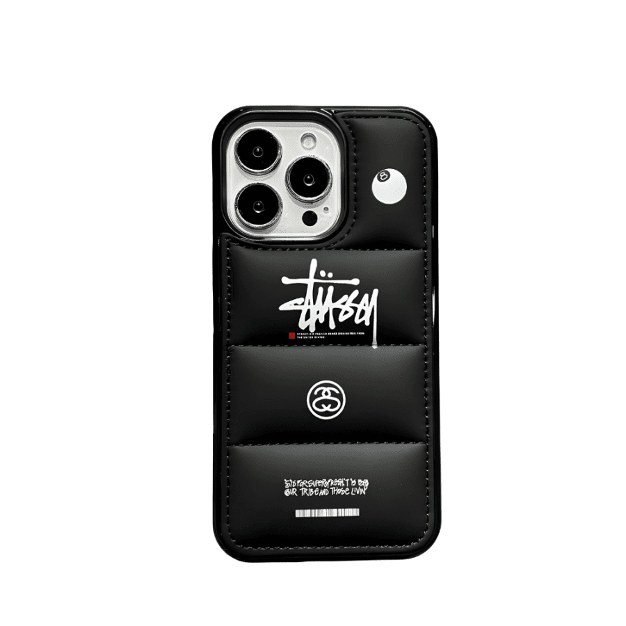 Black Puffer iPhone 15 Pro Max Case