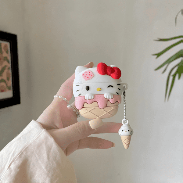 Hello Kitty Ice Cream AirPod Case