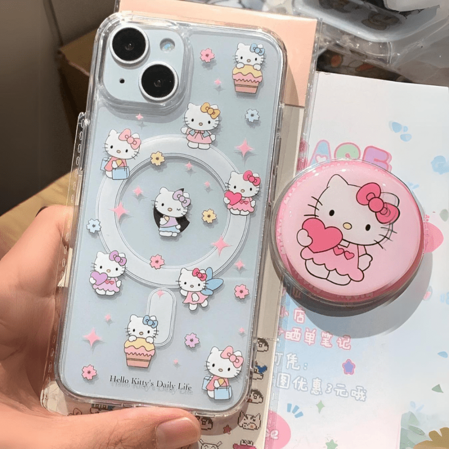iPhone 15 Hello Kitty MagSafe Case