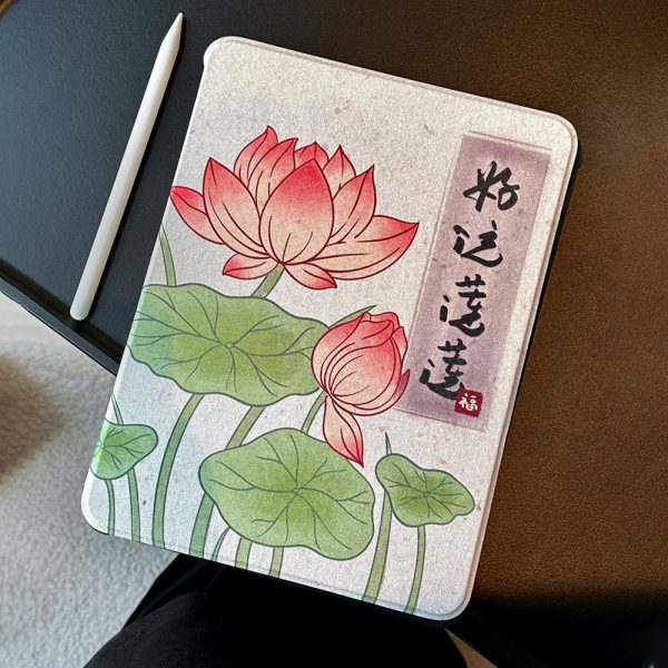 lotus flower ipad case