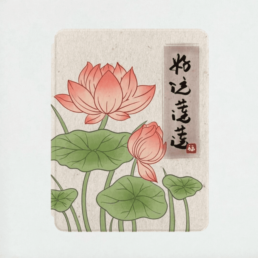 iPad 10th Generation Lotus Flower Case