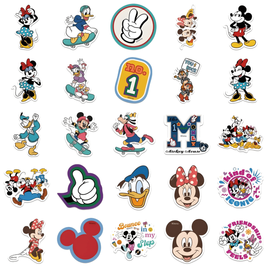 Mickey Mouse Vinyl Stickers