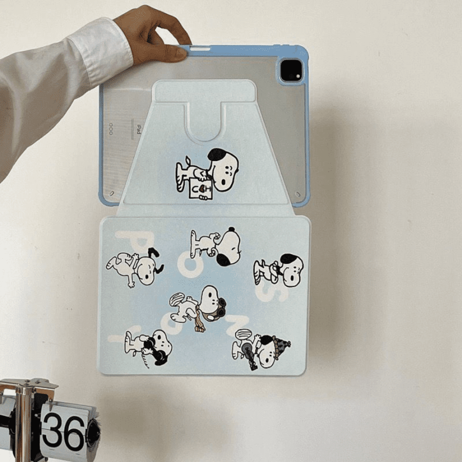 Snoopy iPad 8th generation case