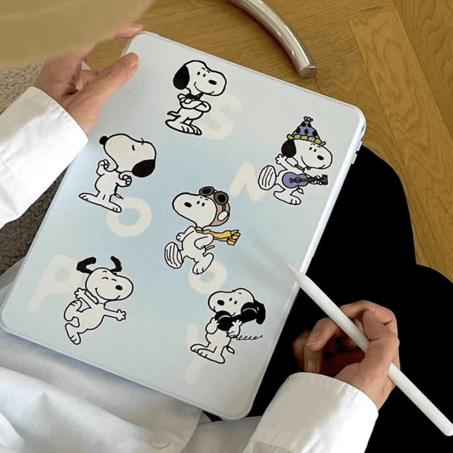 Snoopy iPad 9th generation case