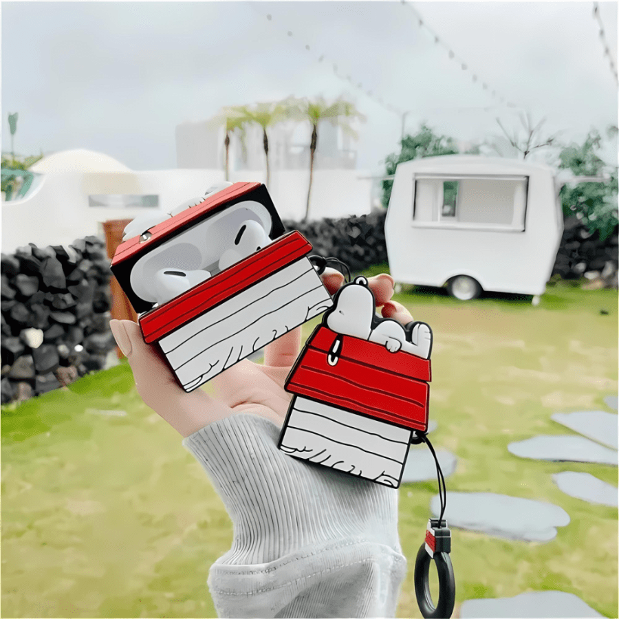 Snoopy's Doghouse AirPods Cases