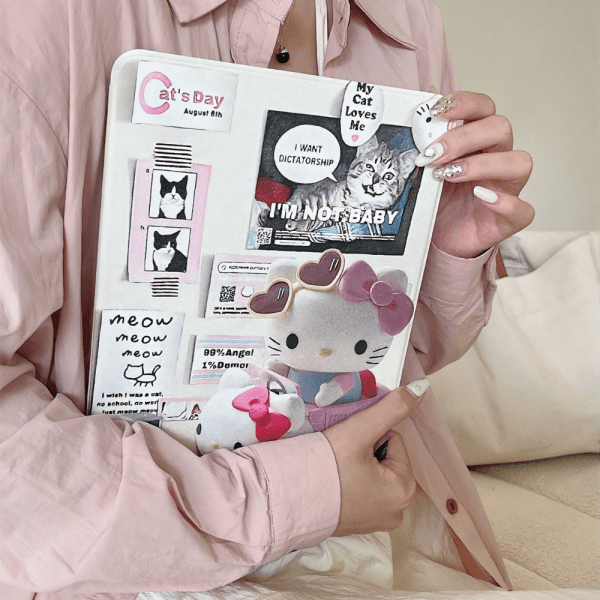 Hello Kitty Collage iPad 10th Generation Case