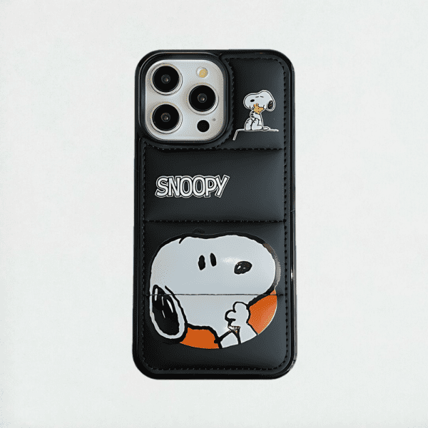 Snoopy Puffer iPhone 15 Pro Max Case