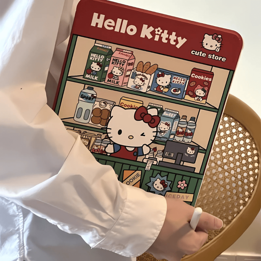 Cute Hello Kitty Store iPad 9th generation Case