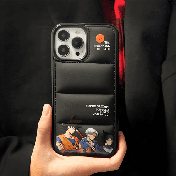 Dragon Ball Z Puffer Anime iPhone 15 Pro Max Case