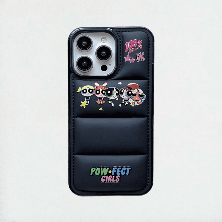 The Powerpuff Girls Puffer iPhone 15 Pro Max Case