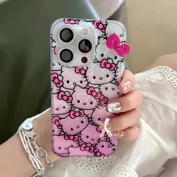 Cute Hello Kitty Phone Case iPhone 15 Pro Max