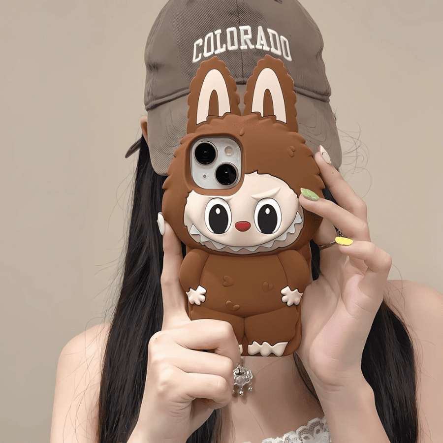 LaBuBu iPhone 16 Case - Brown Color