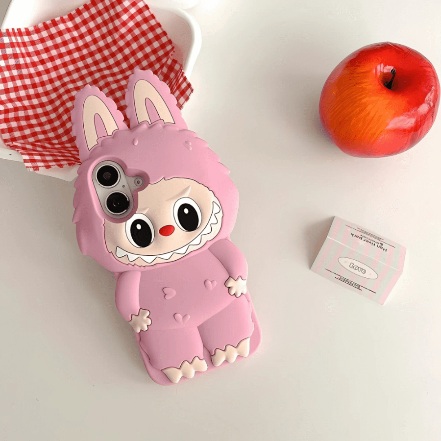 Pink LaBuBu iPhone Case