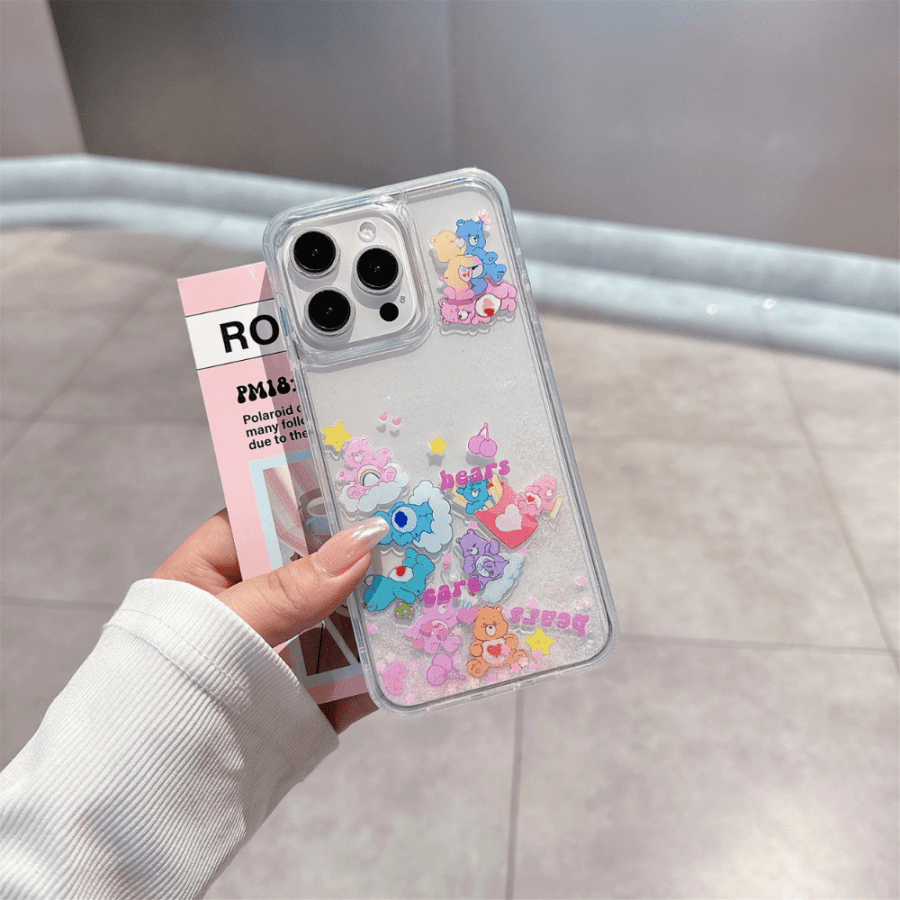 Care Bears Glitter iPhone 14 Pro Max Case