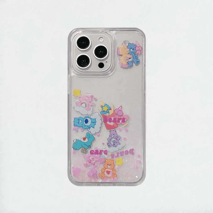 Care Bears Glitter iPhone 16 Pro Max Case