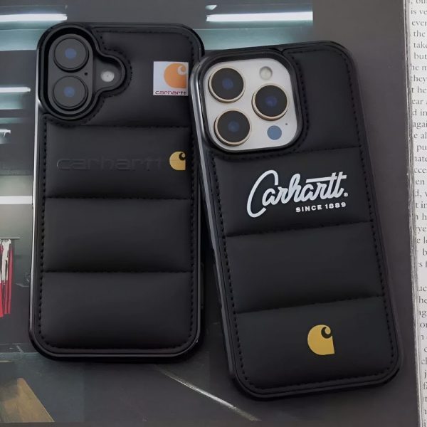 Carhartt Puffer Phone Cases, show in two styles