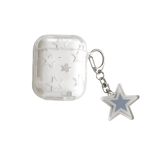 Clear Star AirPods Case