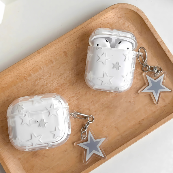 Clear Star AirPod Case