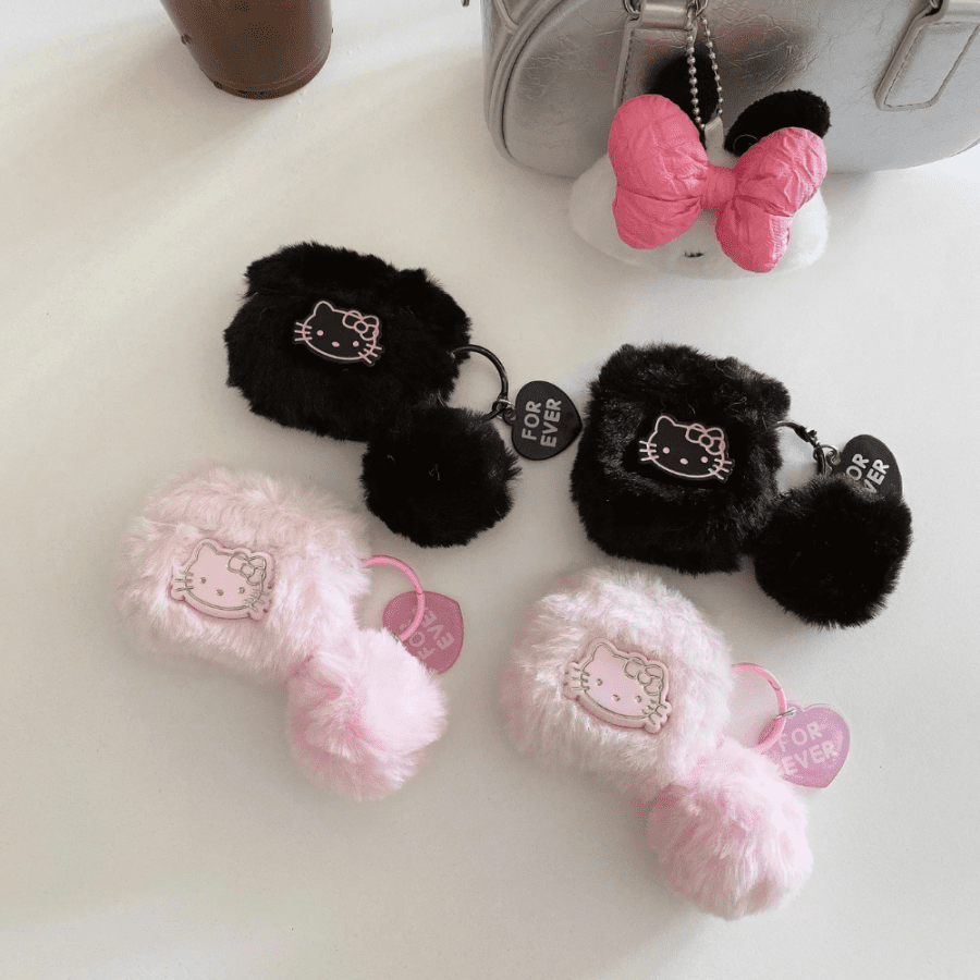 Hello Kitty Plush AirPod Cases