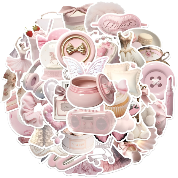 Pink Aesthetic Stickers