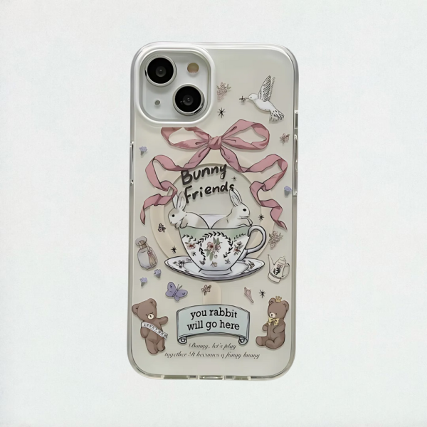 Bunny Friends iPhone Case