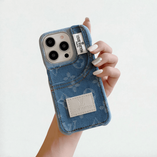 Louis Vuitton Denim iPhone Case