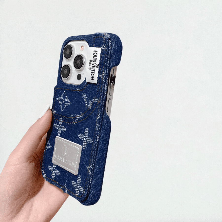 Louis Vuitton Denim Phone Cases - iPhone 14 Pro Max