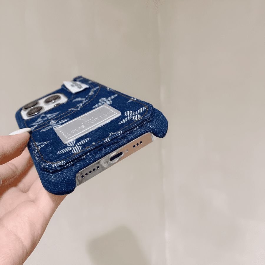 Louis Vuitton Denim Phone Case