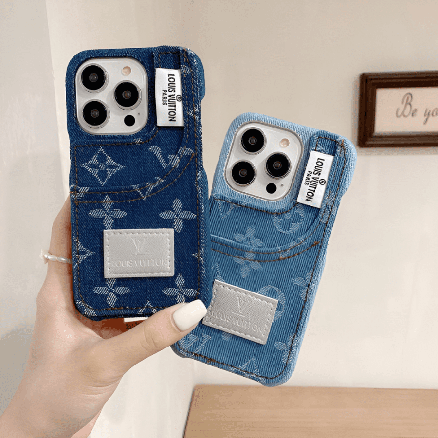 Louis Vuitton Denim Phone Cases - iPhone 16 Pro Max