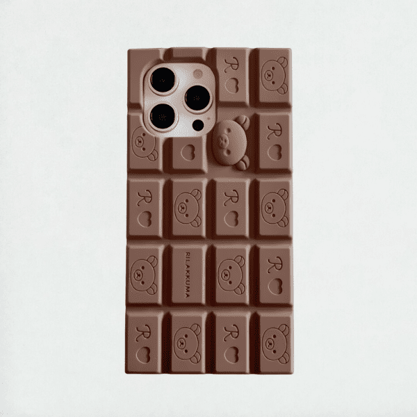 3D Rilakkuma iPhone Case - Brown Color