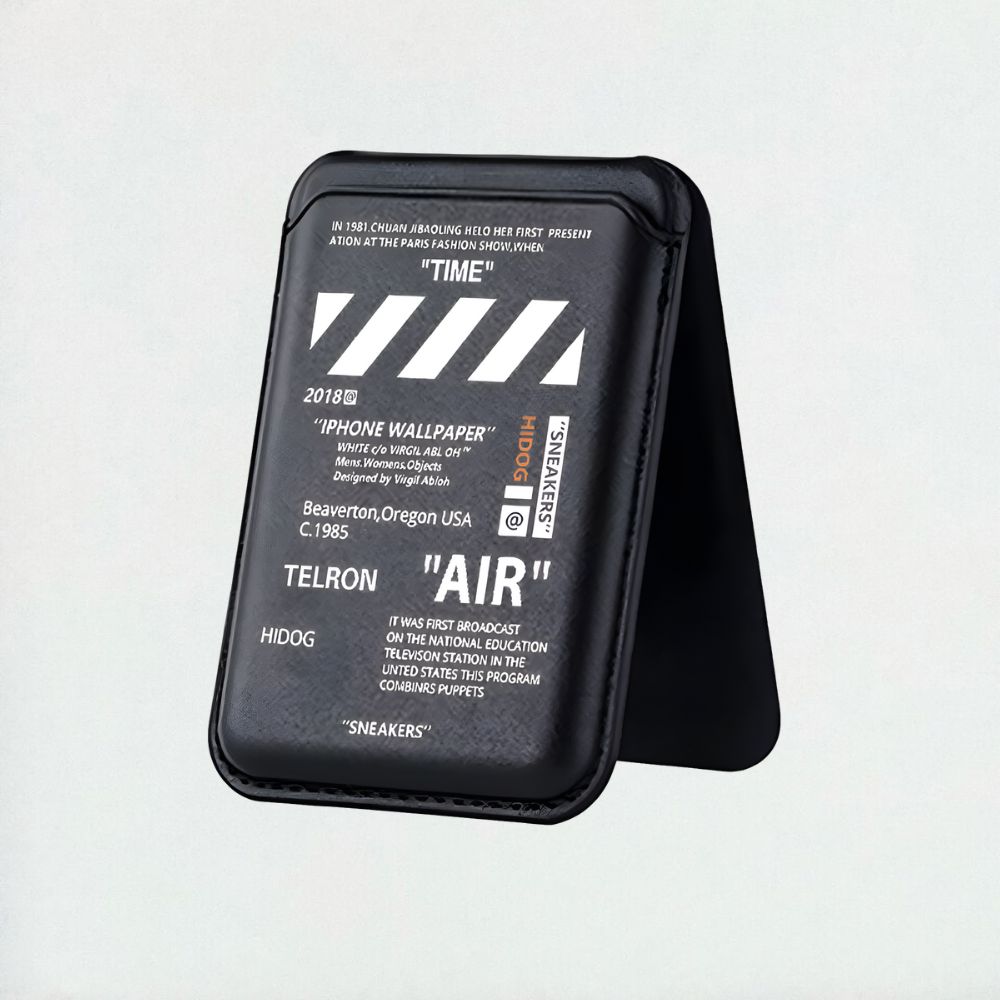 Off-White MagSafe Wallet - Black