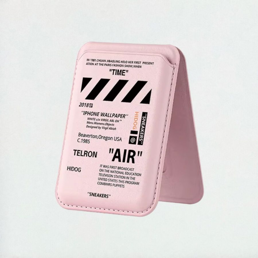 Off-White MagSafe Wallet - Pink